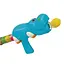 Іграшковий помповий пістолет-бегемот 5006 B з 6 м'якими набоями, синій - мініатюра 1