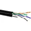 Кабель Одескабель КППт-ВП (100) 4x2x0,51 (U/UTP-cat.5E), СU, ізоляція ПЕ, з трос. 7x0,5 мм, для зовн. робіт, 305 м - мініатюра 1