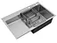 Кухонная мойка Kroner KRP Gebürstet - 7848RHM (3,0/1,0 мм) (CV030022) - миниатюра 4