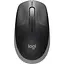 Миша Logitech M190 Full-Size Wireless Mouse mid grey (910-005906) - мініатюра 1