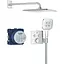 Душова система прихованого монтажу Grohe Grohtherm Smartcontrol з Rainshower 310 Mono Cube 34865000, Хром - мініатюра 1
