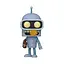 Фигурка Funko Pop Футурама Бендер Futurama Bender Matador 10 см Exclusive FP F B 1757E - миниатюра 2