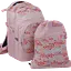 Школьный набор из рюкзака и сумки для обуви розовый LS sum0028852 - миниатюра 1