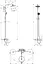 Душова система Hansgrohe Croma 220 Showerpipe 27223000, Хром - мініатюра 2