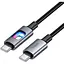 Кабель Hoco Type-C до Type-C New charging data cable U144 1.2 м 60W - мініатюра 1