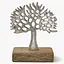 Декор алюминиевый MBM HOME Дерево на подставке серебряный100х50х135 мм (DH-ST-39 S SILVER) - миниатюра 1
