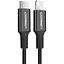 Кабель USB 2.0 Ugreen Type-C M-Lightning M 1 м 3A Nickel Plating ABS Shell Чорний US171 - мініатюра 1