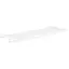 Полочка с полотенцедержателем Hansgrohe AddStoris 63.0/64.8 x 24.8 см Matt White 41751700, Белый матовый - миниатюра 1