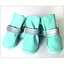 Черевики Ruispet для малих порід собак, демісезонні, водонепроникні, 4 шт./упак. зелені, 3,5x2,7 см, №1 - мініатюра 5