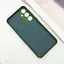 Чохол Silicone Cover Lakshmi Full Camera (AA) для Samsung Galaxy S25 Зелений / Dark green - мініатюра 3