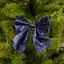 Бант декоративний Mica Decorations синій 13 см 2 шт. (1181194) - мініатюра 2