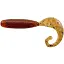 Силікон Reins Fat G-Tail Grub 3" 568 Fire Sugar (12 шт/уп) - мініатюра 1