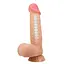 Фалоімітатор Baile Sliding Skin Bendable 8.5'' 21.8 см тілесний - мініатюра 2