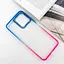 Чехол Epik TPU+PC Fresh sip series для Xiaomi Redmi 12 Розовый / Синий - миниатюра 3