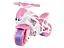 Мотоцикл - толокар ТехноК рожевий з білим - мініатюра 1