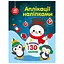 Набор для творчества "Аппликации наклейками Снеговичок" 1655006, 30 наклеек - миниатюра 1