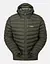 Чоловіча зимова куртка Rab Cirrus Alpine Jacket XL Хакі - мініатюра 10