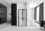 Душова кабіна Rea Rapid Slide 90x100 black REA-K6422 + REA-K6400, Чорний матовий, Універсальна, прозорий - мініатюра 5