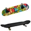Скейт, 79x20 см, наждачка, алюмінієва підвіска, PU колеса, підшипники ABEC-7, MS0355-2 (В асортименті) - мініатюра 1