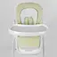 Стульчик для кормления Toti W-56077 (1) мягкий PU, мягкий вкладыш, 4 колеса, съемный столик, в коробке - миниатюра 3