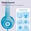 Наушники Nouna Headphones mini-jack, микрофон, синий Trust teh0024864 - миниатюра 6