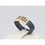 Кольцо из каучука Tango с золотой вставкой. 900619 17 - миниатюра 3
