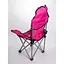 Детское кресло Lugi SJ-0065P туристическое складное 34х58х65 см розовое - миниатюра 4