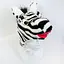 Детская маскарадная шапочка зебра - миниатюра 1
