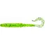 Силікон FishUP Vipo 4.3" #055 - Chartreuse/Black (7 шт/уп) - мініатюра 1