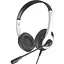 Гарнітура A4Tech A4-Tech FH100U USB Black-White (FH100U (Panda)) - мініатюра 1