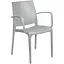 Стілець садовий Bica Olga пластиковий бежево-сірий - мініатюра 4