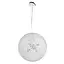 Люстра підвісна Brille кришталева куля E27 60W CH D50 (BR-01 372S/6) - мініатюра 1