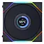 Вентилятор Lian Li Uni Fan TL Wireless LCD 120-1 Reverse Black (G99.12RTLLCD1W1B.00) - миниатюра 1