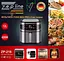 Мультипечь Zepline ZP-216 с двумя тенами электрическая 12л 4200Вт Таймер Черный/Серый - миниатюра 4