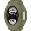 Чехол-бампер DK для Xiaomi Amazfit T-Rex 2 (A2169) Силикон Outlines (green) - миниатюра 3