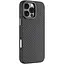 Чохол-накладка Comma для Apple iPhone 16 Pro Kevlar Series Magsafe Silicone Case (black) - мініатюра 2