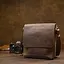 Кожаная мужская сумка GRANDE PELLE 24х24х6 см sum0015575 - миниатюра 7