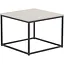 Стіл журнальний лофт Orange-Line ОП-191 600х600х450 мм Чорний/Кашемір - мініатюра 1
