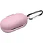 Чохол-накладка DK Silicone Candy Friendly карабін для Samsung Galaxy Buds (R170) (011385) (pink) - мініатюра 1