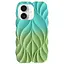 Чохол Epik TPU Leaf для Apple iPhone 16, 6.1 Marine Green/Mint - мініатюра 1