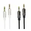 Аудіокабель BOROFONE BL22 Dignity audio cable AUX Black - мініатюра 4