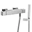 Змішувач для душу TRES CUADRO 1071649 одноважільний термостатичний з душовим набором для ванної кімнати - мініатюра 1