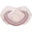 Пустушка Canpol babies Gold силіконова симетрична 6-18 міс. 2 шт. помаранчева з рожевим (22/665_pin) - мініатюра 4
