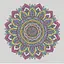 Алмазна мозаїка Візерунки у стилі мандала Strateg CA-0061 30х30 см - мініатюра 1
