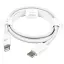 Кабель PowerPlant USB Type-C - Lightning 18W 1 м быстрая зарядка iPhone белый - миниатюра 1