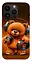 TPU чохол ведмедик меломан 2 (bear listening music) - мініатюра 1