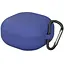 Чехол-накладка DK Silicone Candy Friendly карабин для Samsung Galaxy Buds FE (R400) (011386) (dark blue) - миниатюра 1