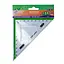 Косинець, 100 мм, з салатовою смужкою, блістер, 12 шт. в упаковці - мініатюра 1