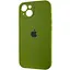 Чохол Epik Silicone Case Full Camera Protective AA для Apple iPhone 15, 6.1 Зелений/Dark Olive - мініатюра 3
