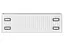 Радіатор сталевий Kroner з нижнім підключенням 22 тип 300х1000 мм (CV034458) - мініатюра 2